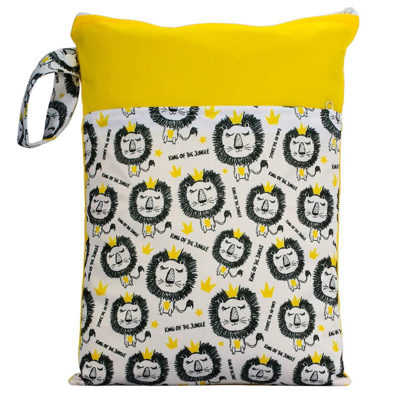 Babyshow Wet Dry Mommy Diaper Bag 35x25cm with Two Zippers