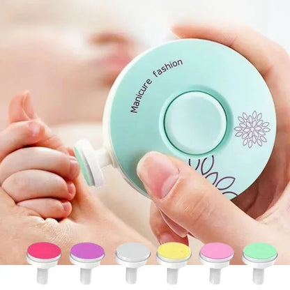 Baby Electric Nail Polisher & Clipper Kit Newborn and Kids