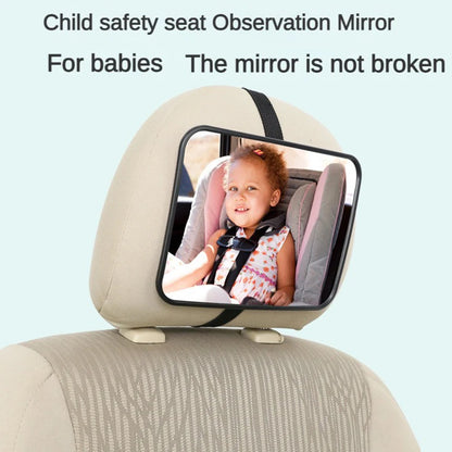 Car Rearview Safety Seat Headrest Mounting Mirror