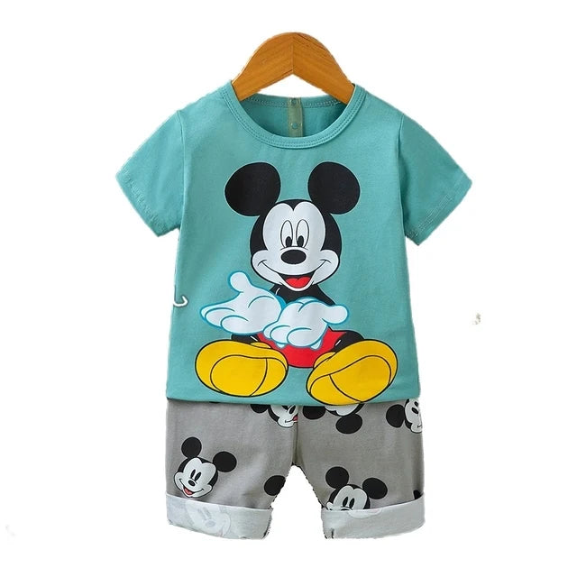 Baby Clothing 1-3Y Boys Girls Cotton 2-Piece Set Newborn Outfit