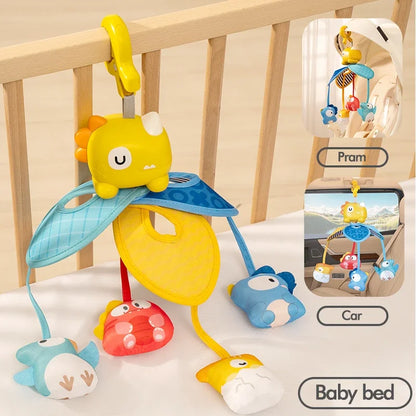Baby Crib Mobile with Lights & Music Newborn Hanging Toy
