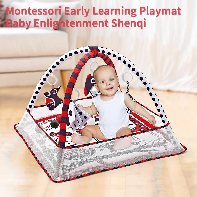 Baby Early Education Play Mat Infant Fitness Activity Gym Toy