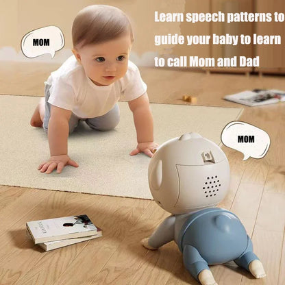Baby Crawling Doll Toy Electric Sound Educational Toddler Toy 0-12M