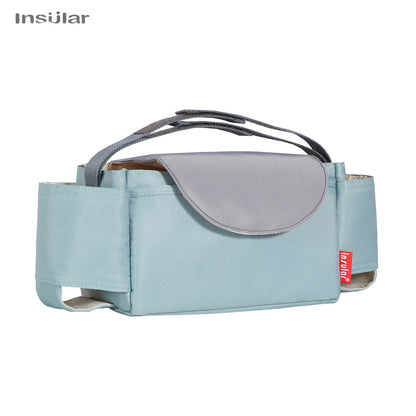 Insular Baby Diaper Bag Milk Bottle Insulation Storage Mommy Stroller Bag