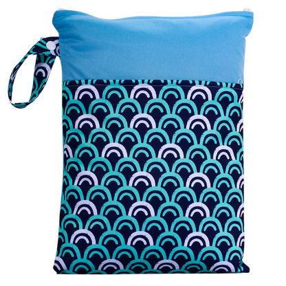 Babyshow Wet Dry Mommy Diaper Bag 35x25cm with Two Zippers