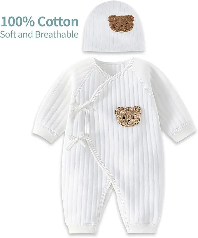 Baby Boys Girls Bodysuit Newborn Cotton Onesie Winter Spring Autumn 0-6M