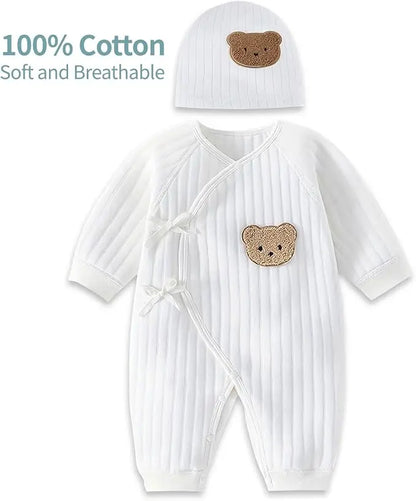 Baby Boys Girls Bodysuit Newborn Cotton Onesie Winter Spring Autumn 0-6M