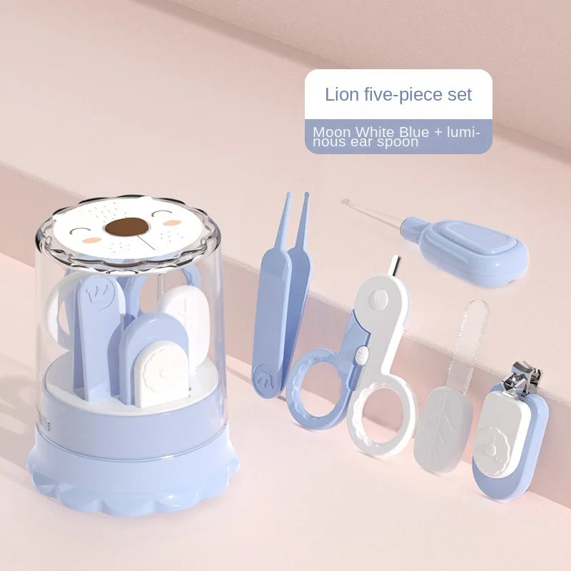 Baby Nail Clippers Set Newborn Children Anti-Pinch Nail Care