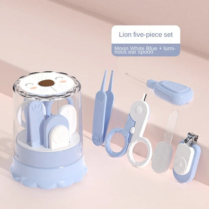 Baby Nail Clippers Set Newborn Children Anti-Pinch Nail Care