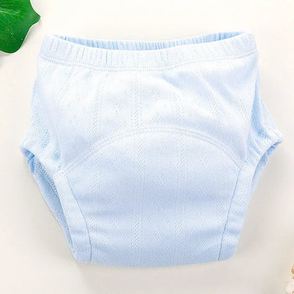 Newborn Reusable Cotton Baby Diapers Washable Potty Training Pants