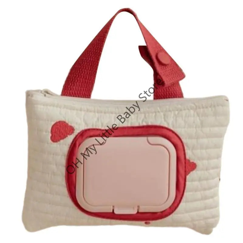 Portable Wet Wipes Case Stroller Hanging Bag for Baby Essentials