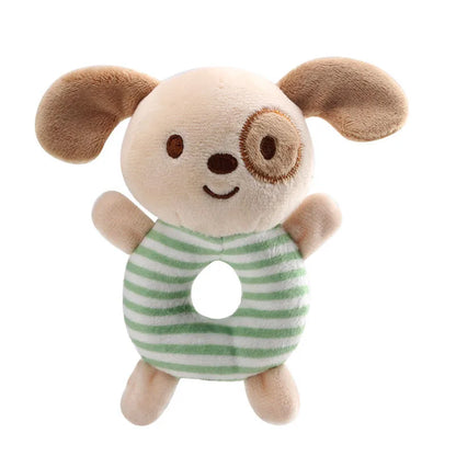 Baby Rattle Toy Plush Cartoon Hand Ring
