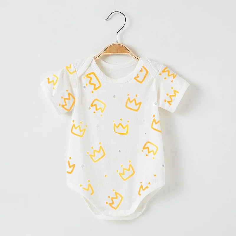 Baby Romper Bodysuit Newborn Comfortable Breathable Boys Girls Clothes