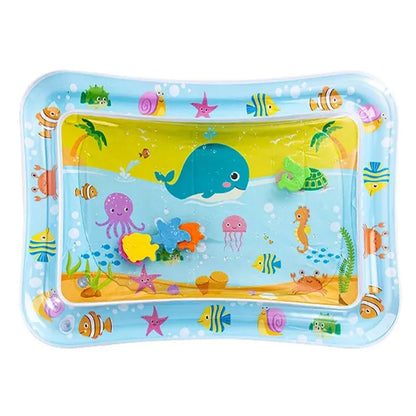 Baby Water Play Mat Inflatable Tummy Time Toddler PVC Activity Toy