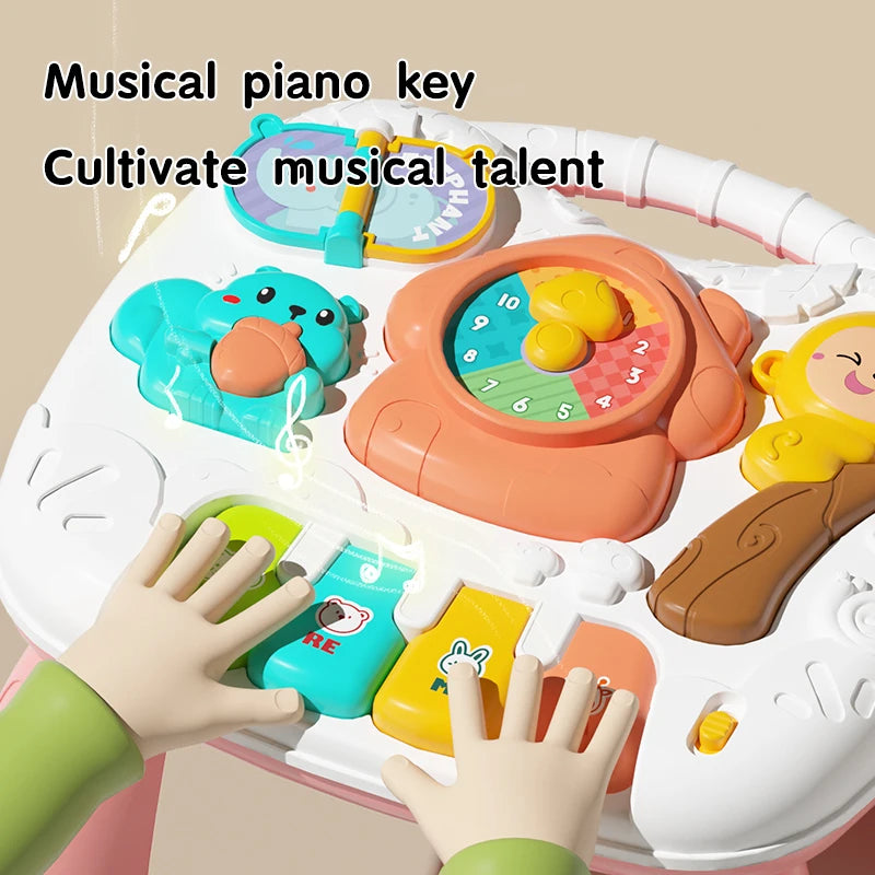 Baby Piano Musical Toy Early Learning Light Sound Keyboard