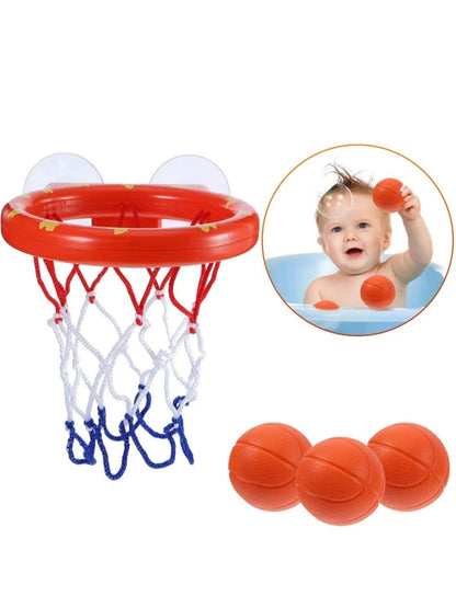 Baby Bath Toy Toddler Basketball Hoop Water Dinosaur Bathtub Play Set