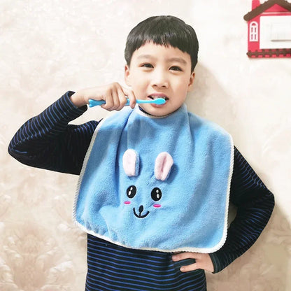 Baby Bib Face Towel Soft Saliva Towel for Kids 3-8 Years