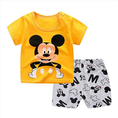 Baby Clothing 1-3Y Boys Girls Cotton 2-Piece Set Newborn Outfit