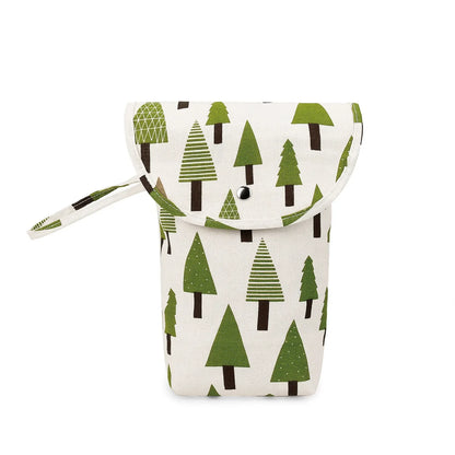 Baby Diaper Bag Reusable Waterproof Wet/Dry Storage Nappy Bag For Disposable Carrying Diaper Clothes Organizer Handbag