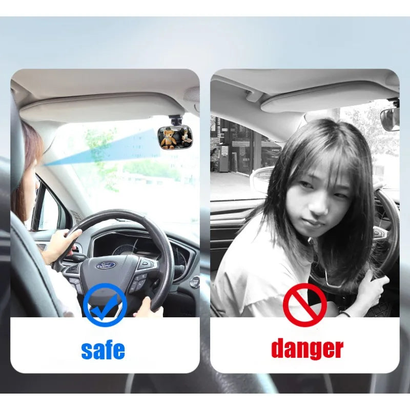 Baby Car Rearview Mirror Safety Monitor for Back Seat