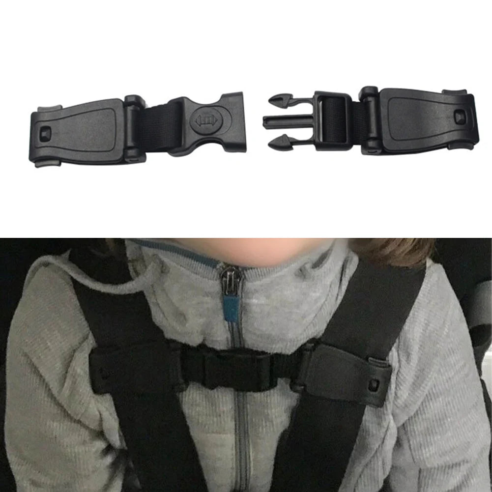 Baby Car Seat Safety Strap with Chest Clip Buckle