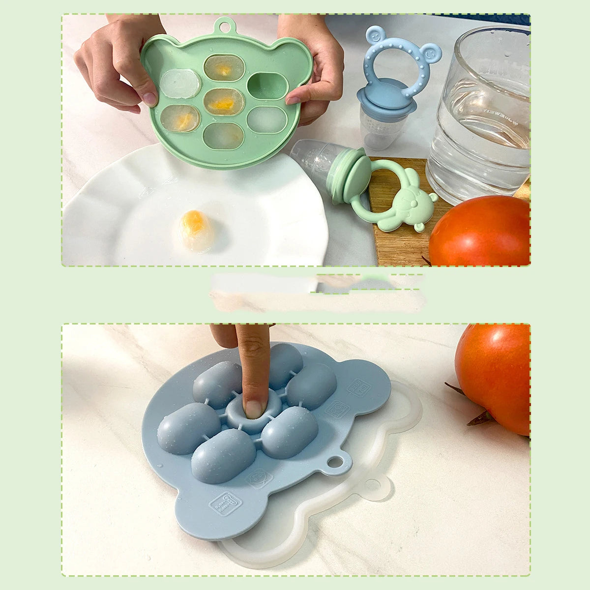 Baby Koala Silicone Fruit Feeder BPA-Free Nursing Feeding Tray