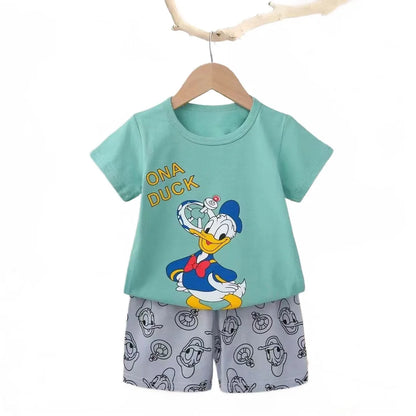 Baby Clothing 1-3Y Boys Girls Cotton 2-Piece Set Newborn Outfit