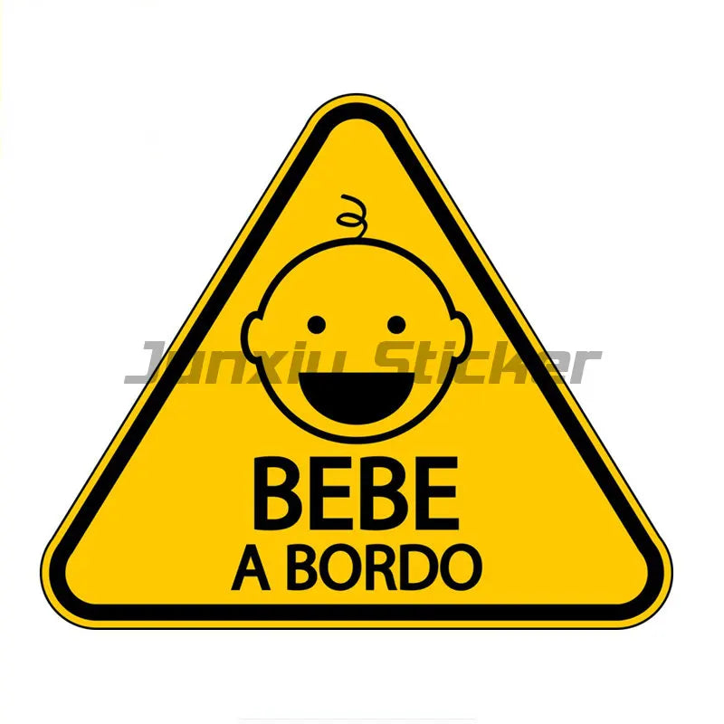 Super Baby On Board Sticker Car Motorcycle Window Bumper Warning Vinyl Decal