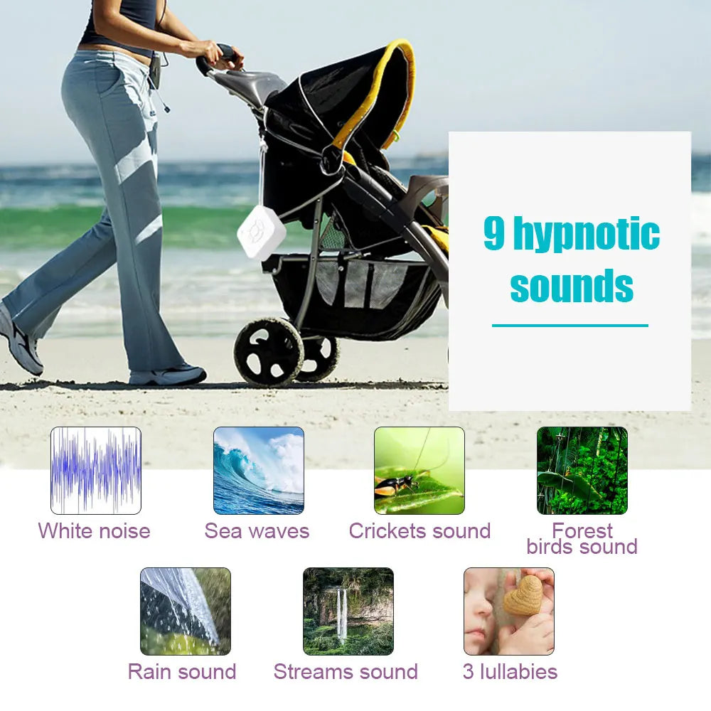 Mini White Noise Sound Machine Sleep Soother