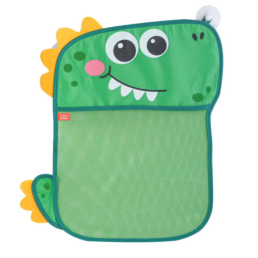 Baby Bath Toy Storage Bag with Suction Cups Bathroom Organizer
