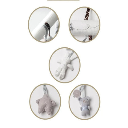 Hanging Plush Baby Hand Bell Toy for Stroller