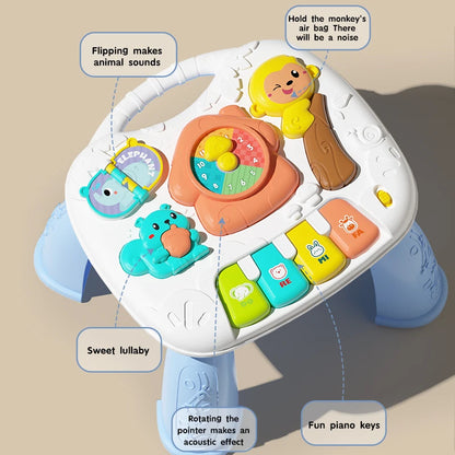 Baby Piano Musical Toy Early Learning Light Sound Keyboard