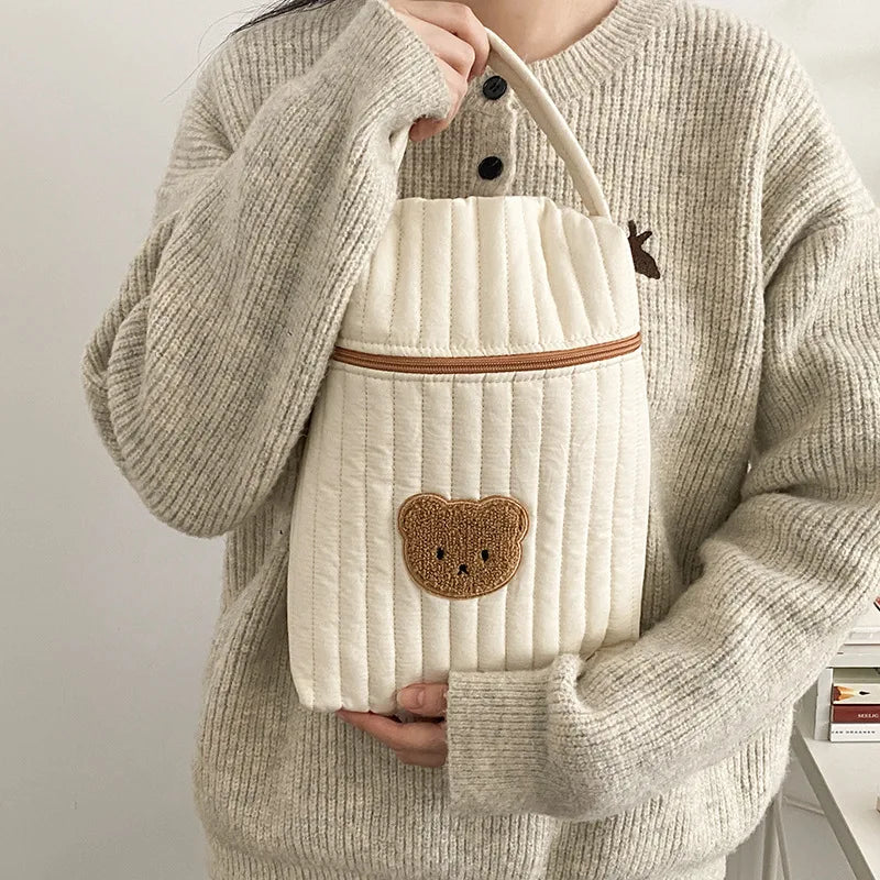 Baby Diaper Bag Cotton Bear Mommy Maternity Handbag Organizer