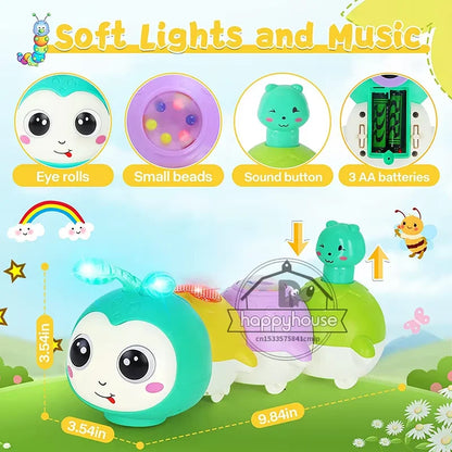 Musical Crawling Baby Toy Light-Up Educational Toy 6–12M