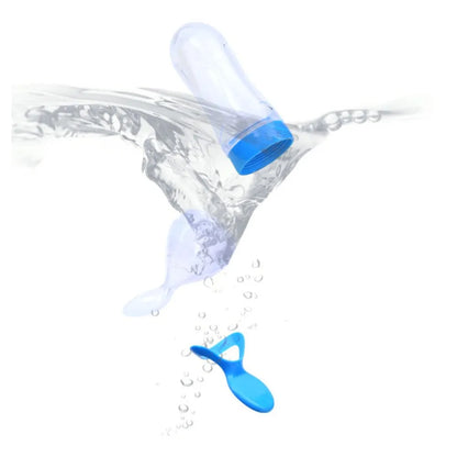 Baby Feeding Bottle Silicone Squeeze Spoon Feeder