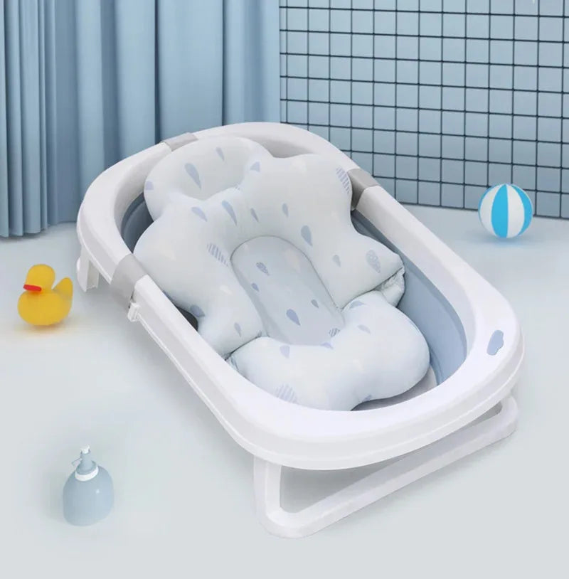 Baby Bath Mat Tub Seat Nonslip Soft Cushion Pillow