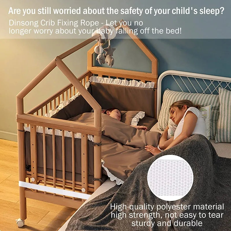 Baby Bed Safety Strap Anti-Slip Fixed Belt