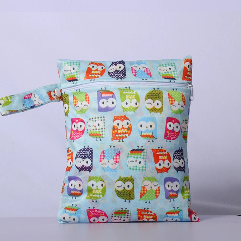 Mini Waterproof Baby Diaper Bag Single Pocket Travel Wet Dry Bag