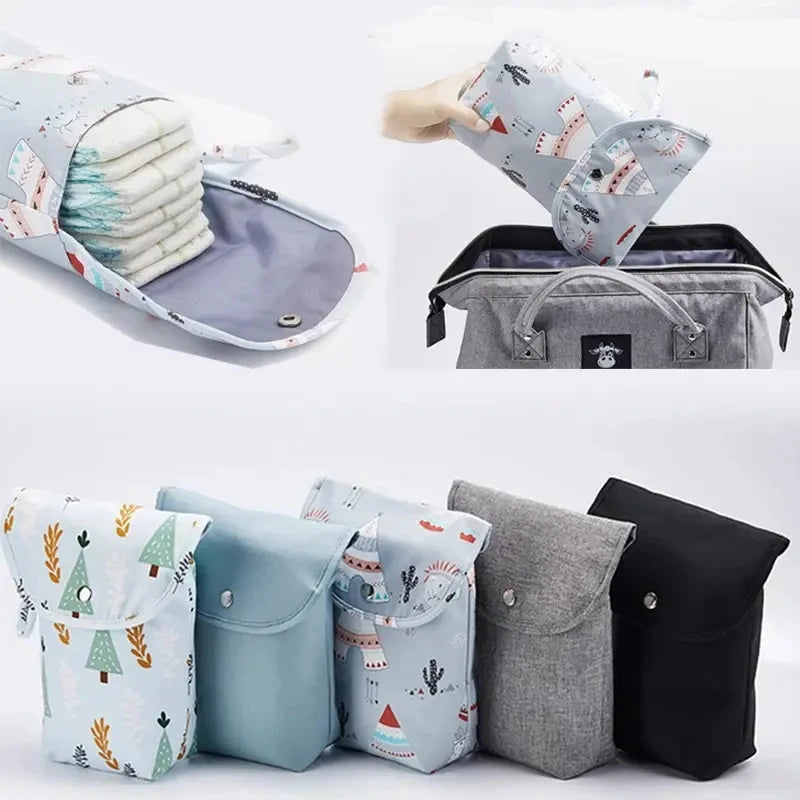 Waterproof Baby Diaper Bag Wet Dry Organizer Travel Stroller Pouch