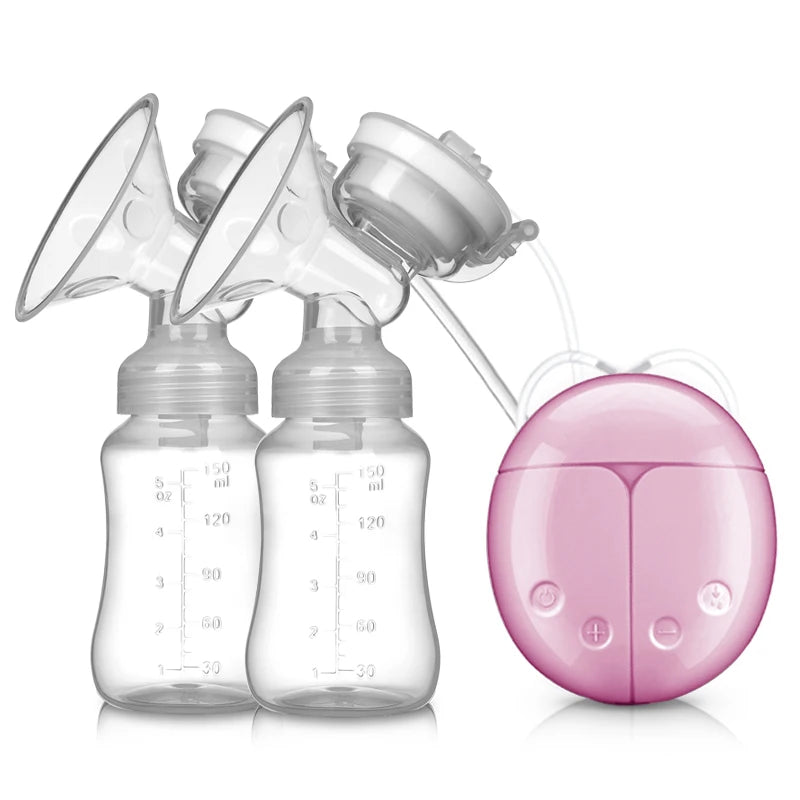 Electric Double Breast Pump USB BPA Free Feeding Set