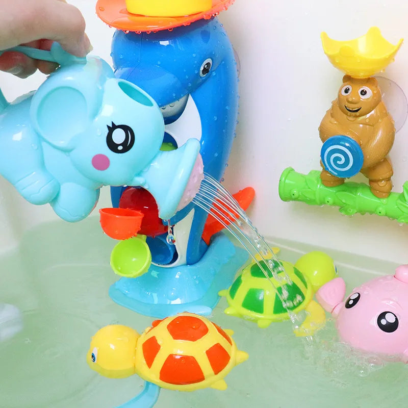 Baby Bath Toy Elephant Water Sprayer Shower Toy for Kids