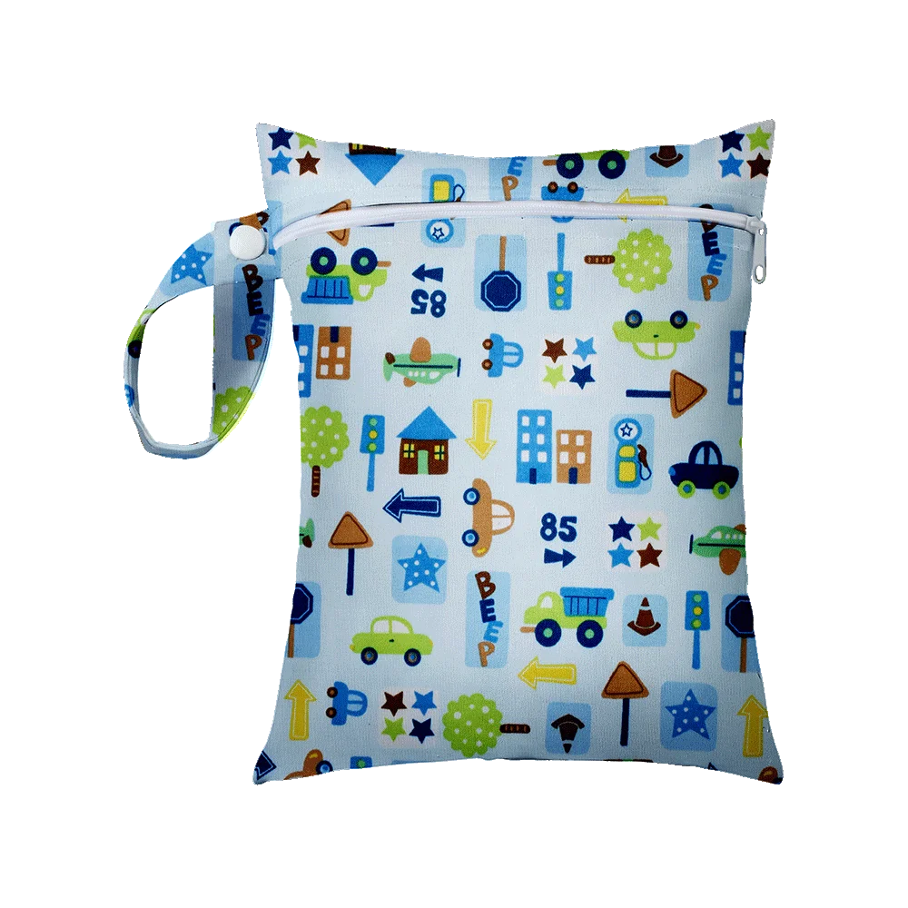 Mini Waterproof Baby Diaper Bag Single Pocket Travel Wet Dry Bag