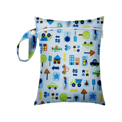 Mini Waterproof Baby Diaper Bag Single Pocket Travel Wet Dry Bag