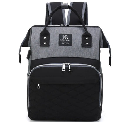 Mommy Diaper Bag Large Capacity Stroller Hanging Backpack with Changing Mat