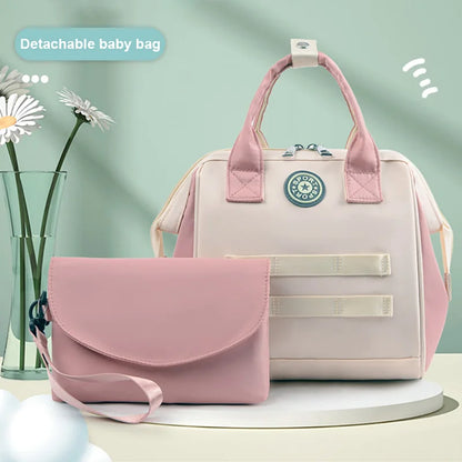 New Large Capacity Mommy Diaper Bag Waterproof Multi-Functional Travel Bag