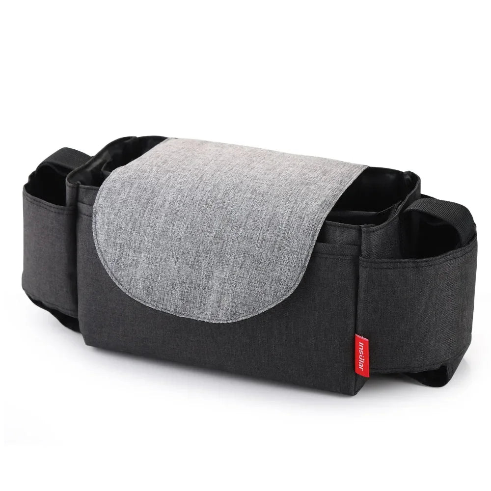 Insular Baby Diaper Bag Milk Bottle Insulation Storage Mommy Stroller Bag