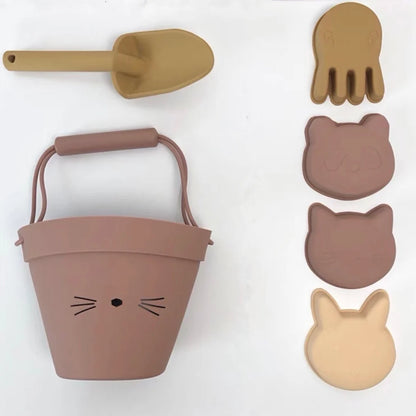 Cute Animal Baby Bath & Beach Toy Set – Swim, Sand & Mold Tools