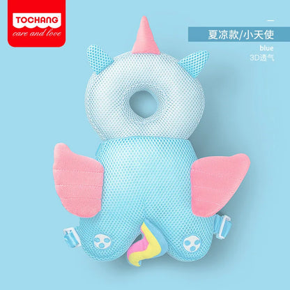 Baby Safety Head Protector Soft Cotton Cartoon Backpack Cushion