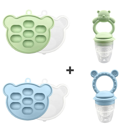 Baby Koala Silicone Fruit Feeder BPA-Free Nursing Feeding Tray
