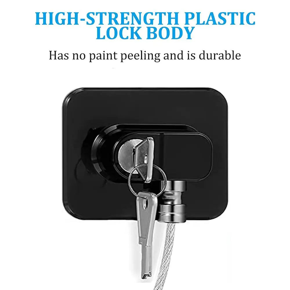 Baby Safety Refrigerator and Cabinet Lock with Keys